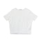 【日本製】 tシャツ レディース 半袖 デザインカットソー ボートネック 軽い イージーケア 綿モダール コットン 無地 ホワイト(FL23SS-0011W-wh)